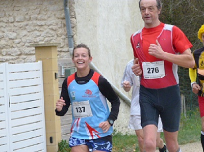 Anne-Sophie à le sourire