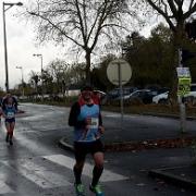 Eric dans le 1er relais du marathon duo