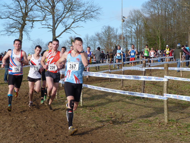 Stéphane Sibout dans la course élite