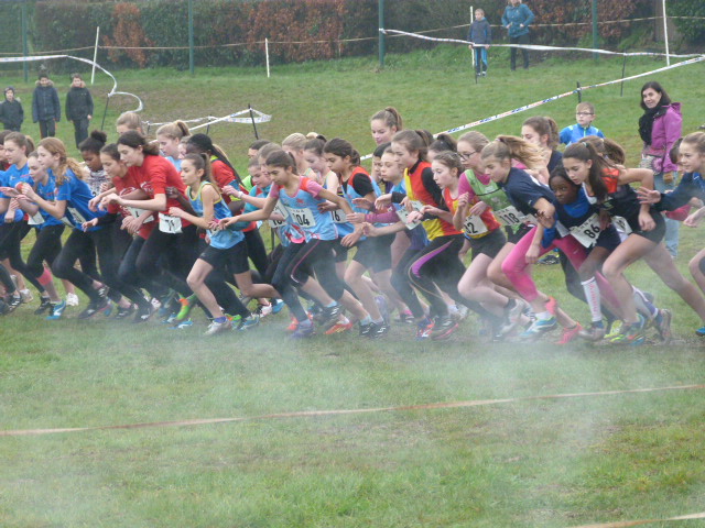 les benjamines s'élancent